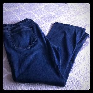 Flared leg jeans